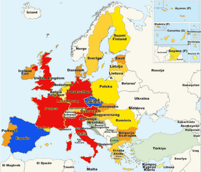 Participating Countries eurIPFreg